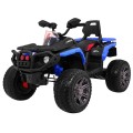 Quad Maverick 4x4 Elektrické dětské vozidlo Modrá EVA kola Audio Panel LED