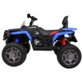 Quad Maverick 4x4 Elektrické dětské vozidlo Modrá EVA kola Audio Panel LED