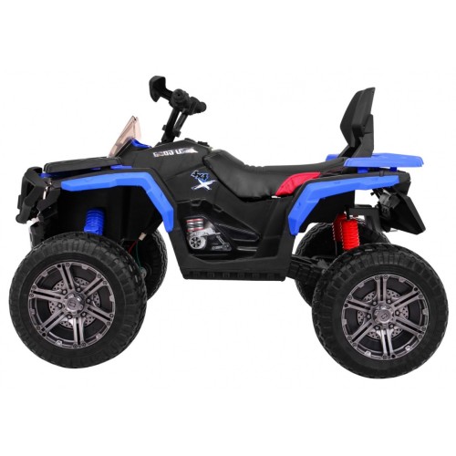 Quad Maverick 4x4 Elektrické dětské vozidlo Modrá EVA kola Audio Panel LED