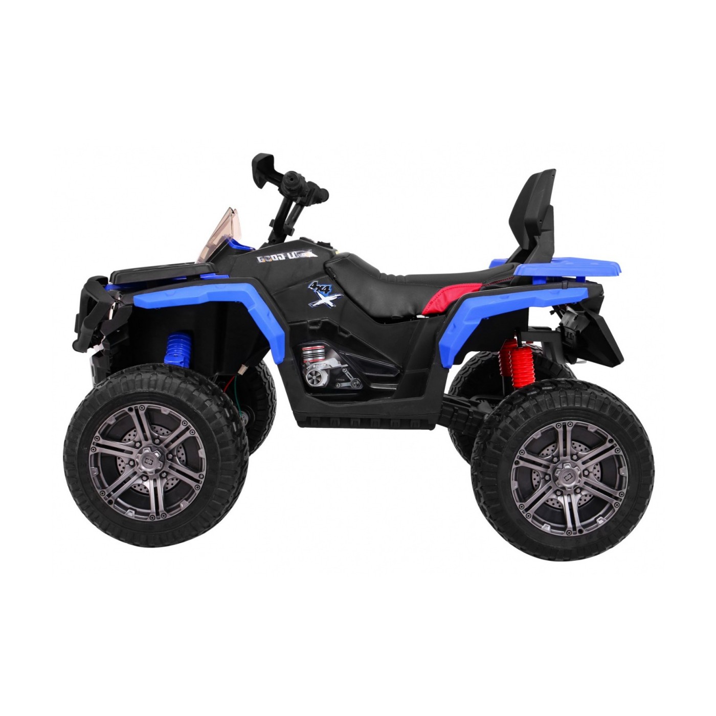Quad Maverick 4x4 Elektrické dětské vozidlo Modrá EVA kola Audio Panel LED
