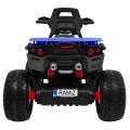 Quad Maverick 4x4 Elektrické dětské vozidlo Modrá EVA kola Audio Panel LED