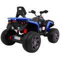 Quad Maverick 4x4 Elektrické dětské vozidlo Modrá EVA kola Audio Panel LED