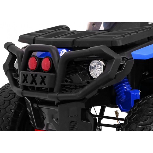 Quad Maverick 4x4 Elektrické dětské vozidlo Modrá EVA kola Audio Panel LED