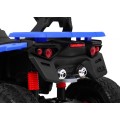 Quad Maverick 4x4 Elektrické dětské vozidlo Modrá EVA kola Audio Panel LED