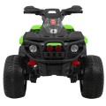 Quad Maverick 4x4 Elektrické dětské vozidlo Zelená kola EVA Audio Panel LED