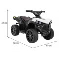 Vozidlo Quad NAVI BÍLÉ