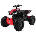 Quad dobíjecí Sport Run Kids černý + Naped 4x4 + LED + MP3 rádio