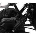 Quad dobíjecí Sport Run Kids černý + Naped 4x4 + LED + MP3 rádio