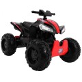 Quad dobíjecí Sport Run Kids černý + Naped 4x4 + LED + MP3 rádio