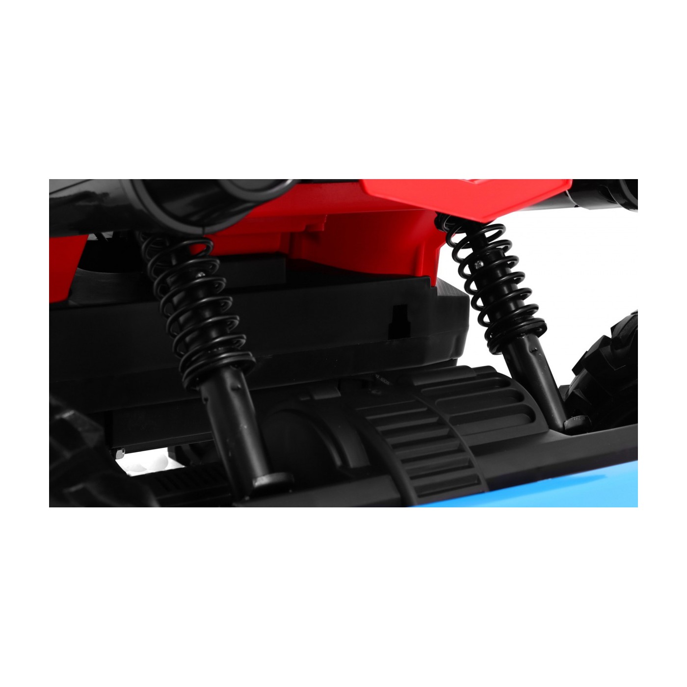 Quad dobíjecí Sport Run Kids červená + Naped 4x4 + LED + MP3 rádio
