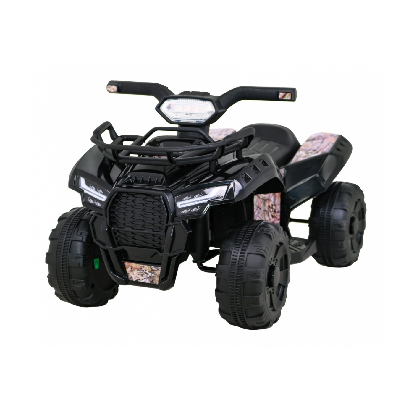 Quad Storm dětská baterie černá + motor 25W + MP3 USB + LED
