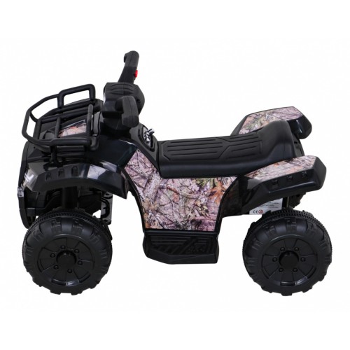 Quad Storm dětská baterie černá + motor 25W + MP3 USB + LED