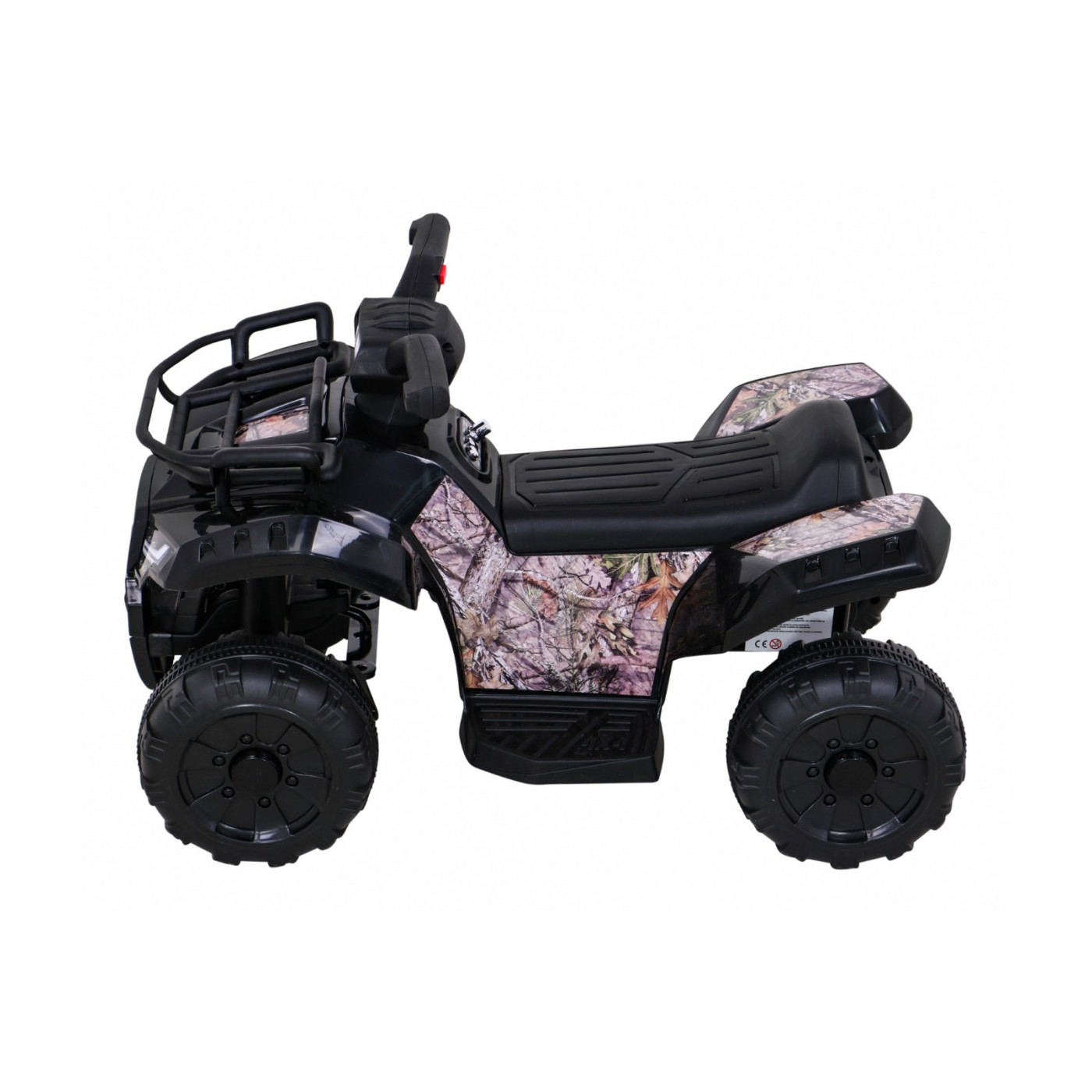 Quad Storm dětská baterie černá + motor 25W + MP3 USB + LED