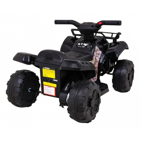 Quad Storm dětská baterie černá + motor 25W + MP3 USB + LED