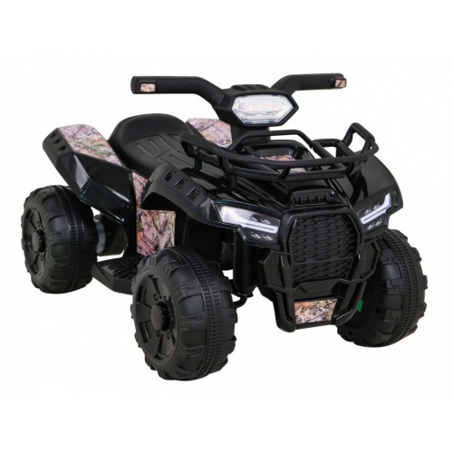 Quad Storm dětská baterie černá + motor 25W + MP3 USB + LED