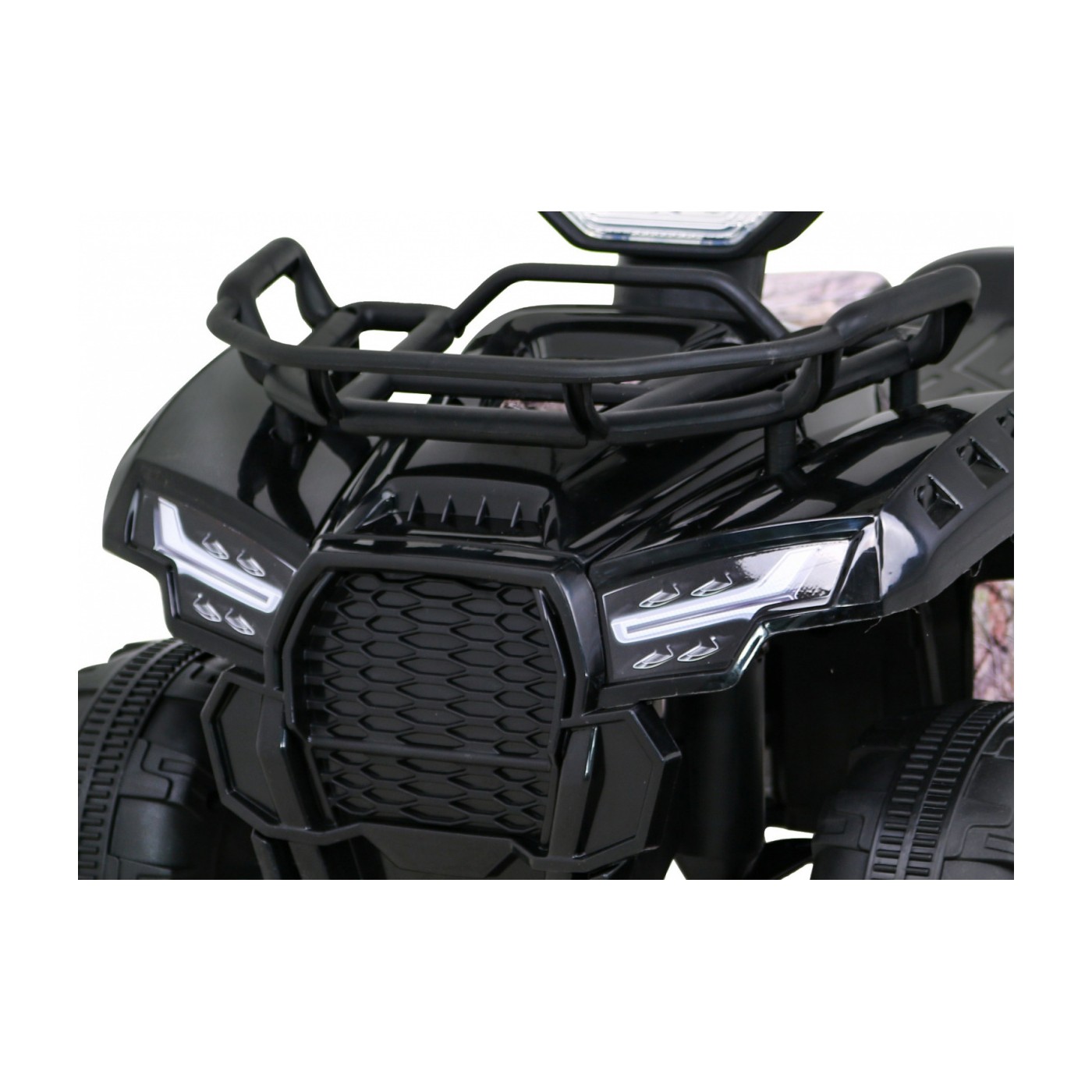 Quad Storm dětská baterie černá + motor 25W + MP3 USB + LED