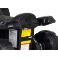 Quad Storm dětská baterie černá + motor 25W + MP3 USB + LED