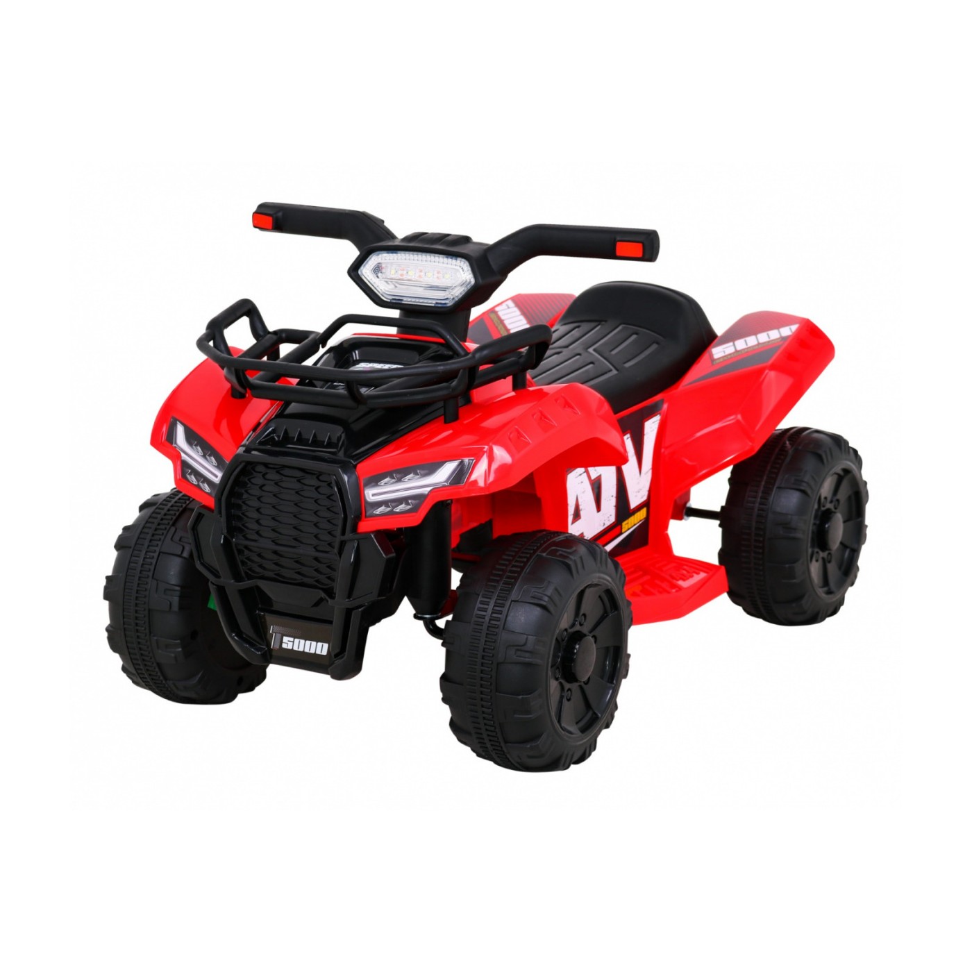 Dětská baterie Quad Storm červená + motor 25W + MP3 USB + LED