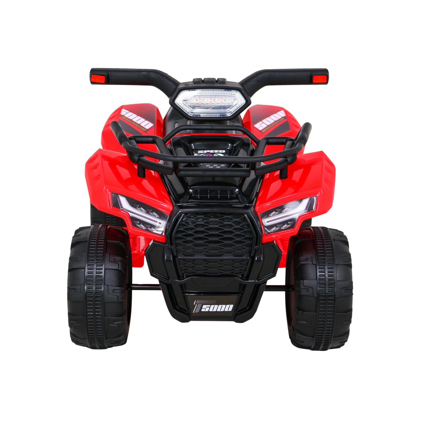 Dětská baterie Quad Storm červená + motor 25W + MP3 USB + LED