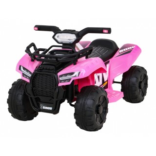 Quad Storm dětská baterie růžová + motor 25W + MP3 USB + LED