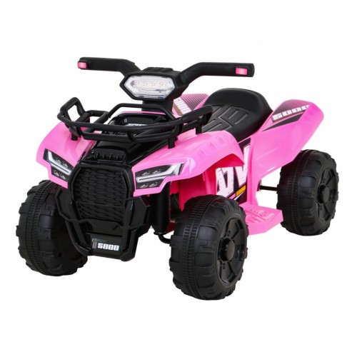 Quad Storm dětská baterie růžová + motor 25W + MP3 USB + LED