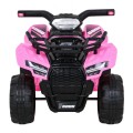 Quad Storm dětská baterie růžová + motor 25W + MP3 USB + LED