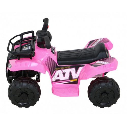 Quad Storm dětská baterie růžová + motor 25W + MP3 USB + LED