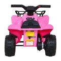 Quad Storm dětská baterie růžová + motor 25W + MP3 USB + LED