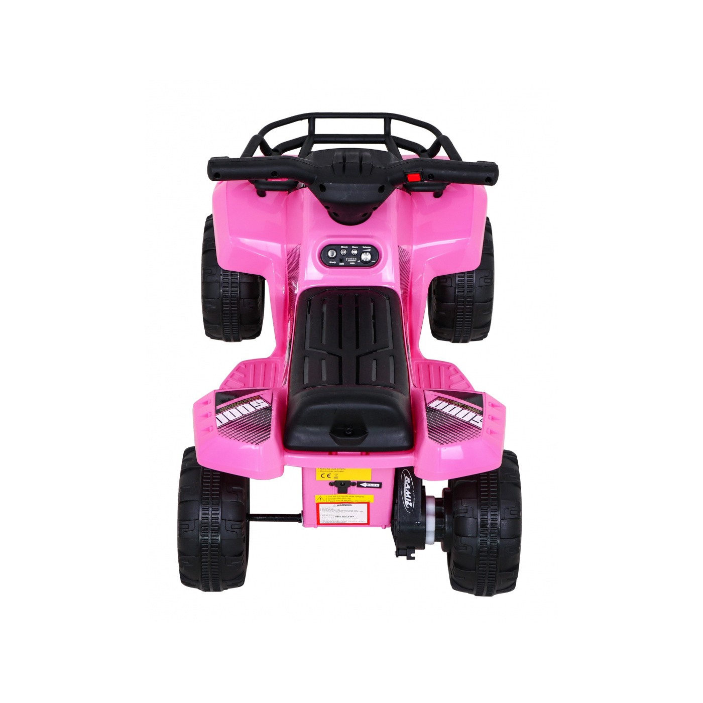 Quad Storm dětská baterie růžová + motor 25W + MP3 USB + LED