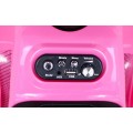 Quad Storm dětská baterie růžová + motor 25W + MP3 USB + LED