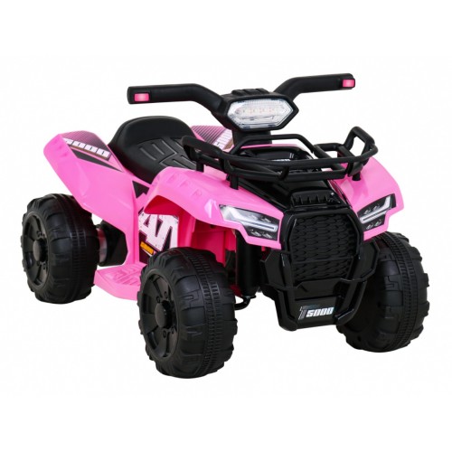 Quad Storm dětská baterie růžová + motor 25W + MP3 USB + LED