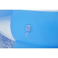 Nafukovací rodinný bazén 270x198x51cm BESTWAY okýnko + 2 nafukovací sedadla