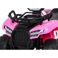 Quad Storm dětská baterie růžová + motor 25W + MP3 USB + LED
