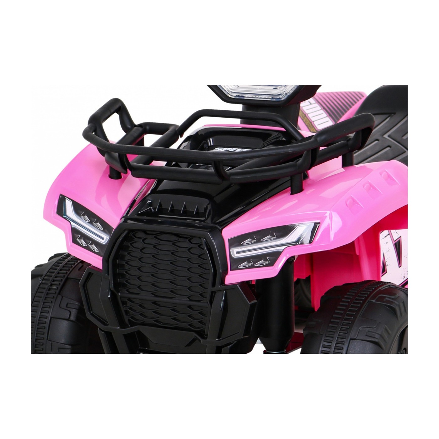 Quad Storm dětská baterie růžová + motor 25W + MP3 USB + LED