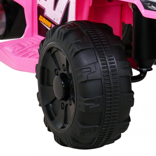 Quad Storm dětská baterie růžová + motor 25W + MP3 USB + LED