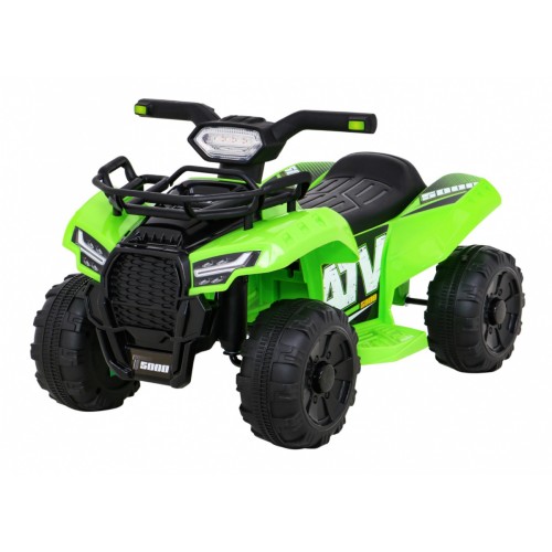 Quad Storm dětská baterie zelená + motor 25W + MP3 USB + LED