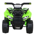 Quad Storm dětská baterie zelená + motor 25W + MP3 USB + LED