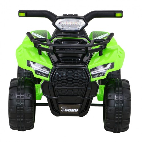 Quad Storm dětská baterie zelená + motor 25W + MP3 USB + LED