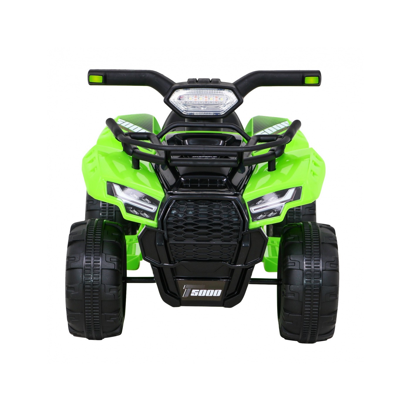 Quad Storm dětská baterie zelená + motor 25W + MP3 USB + LED