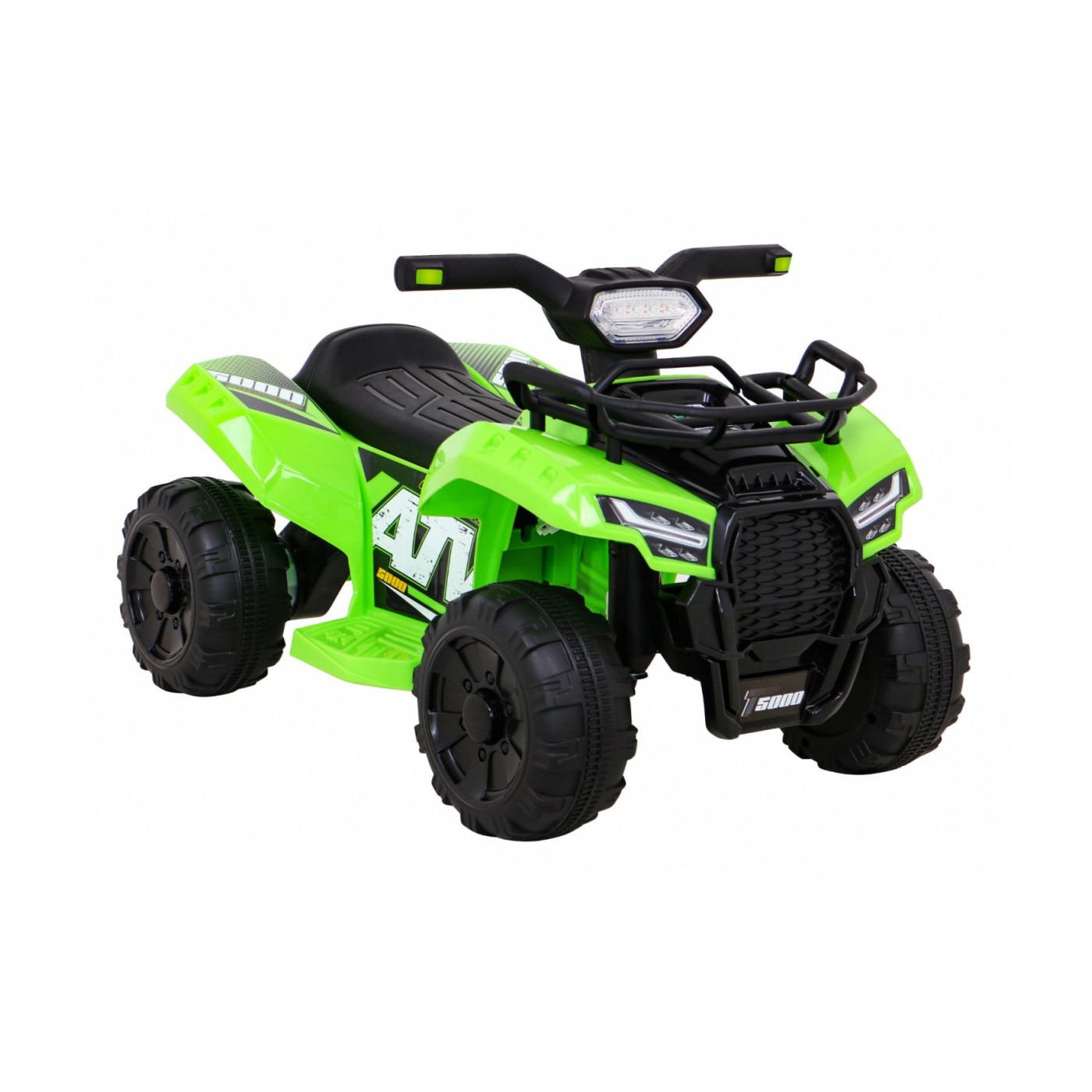 Quad Storm dětská baterie zelená + motor 25W + MP3 USB + LED