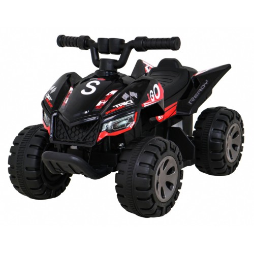 Quad Nejrychlejší dětská baterie černá + 25W motor
