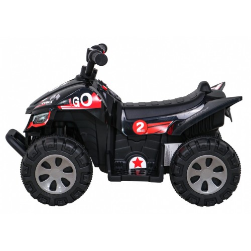 Quad Nejrychlejší dětská baterie černá + 25W motor