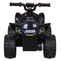 Quad Nejrychlejší dětská baterie černá + 25W motor