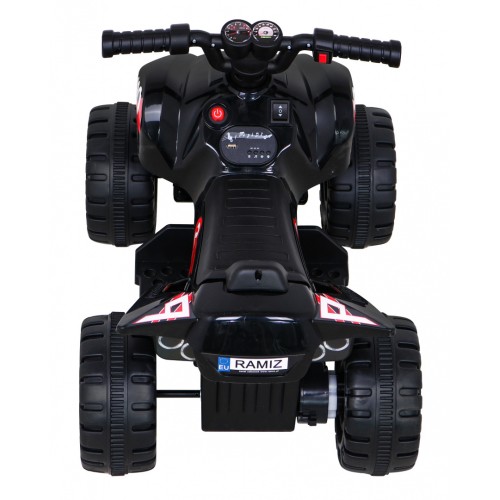Quad Nejrychlejší dětská baterie černá + 25W motor