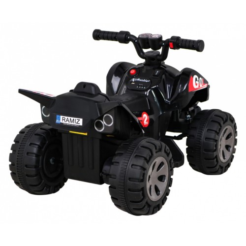 Quad Nejrychlejší dětská baterie černá + 25W motor