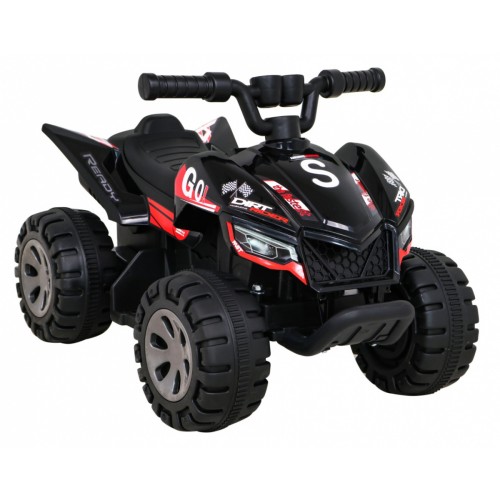 Quad Nejrychlejší dětská baterie černá + 25W motor