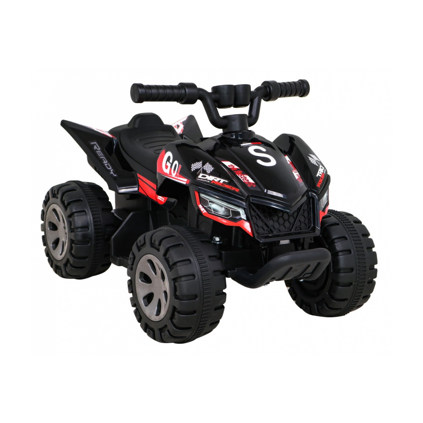 Quad Nejrychlejší dětská baterie černá + 25W motor