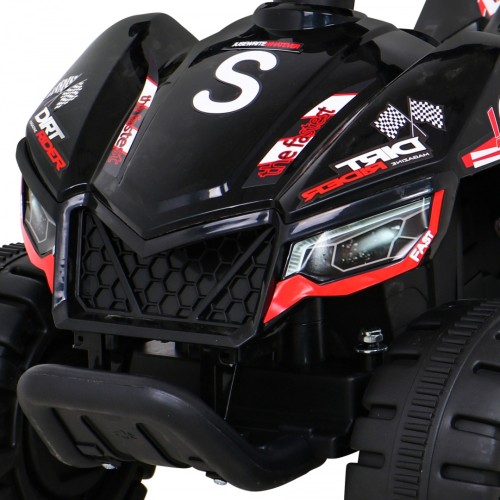 Quad Nejrychlejší dětská baterie černá + 25W motor