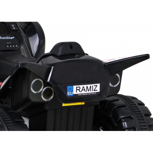 Quad Nejrychlejší dětská baterie černá + 25W motor