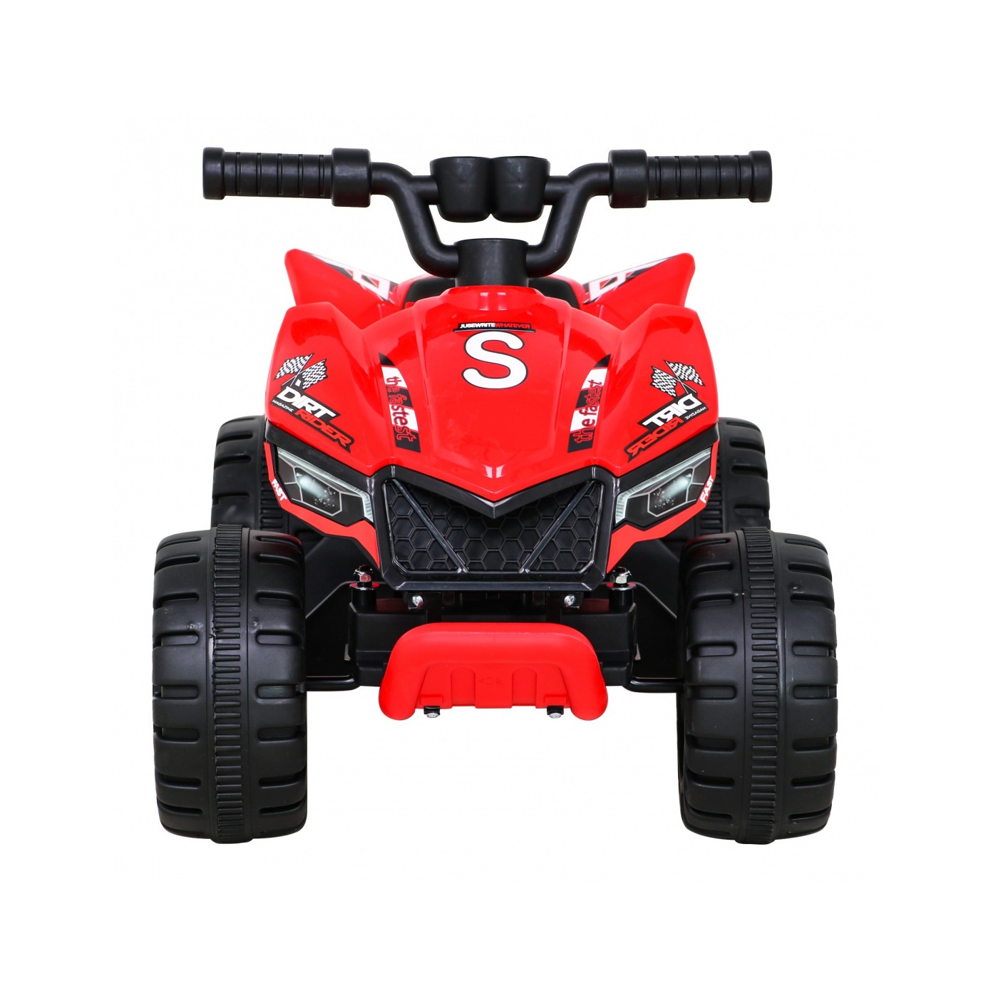 Quad Nejrychlejší dětská baterie červená + 25W motor